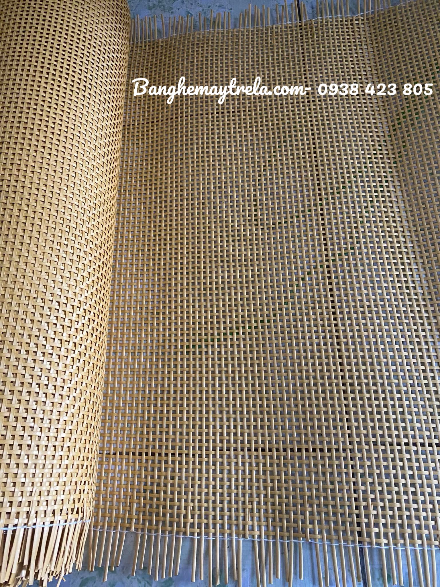 Lưới nhựa giả mây làm nội thất